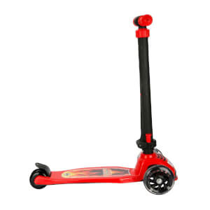Pilsan Power 3 Tekerlekli Işıklı Scooter Kırmızı 