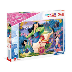 24 Parça Maxi Puzzle : Disney Prensesler Mulan