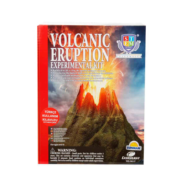 Volkanik Patlama Deney Seti