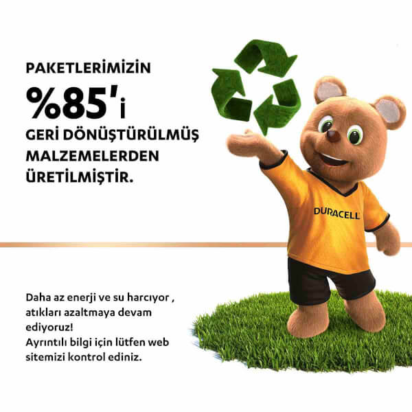 Duracell Kalem Pil AA 6+2  