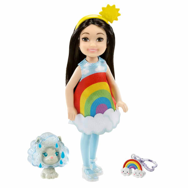 Barbie Kostümlü Chelsea ve Hayvancığı Oyun Setleri GHV69