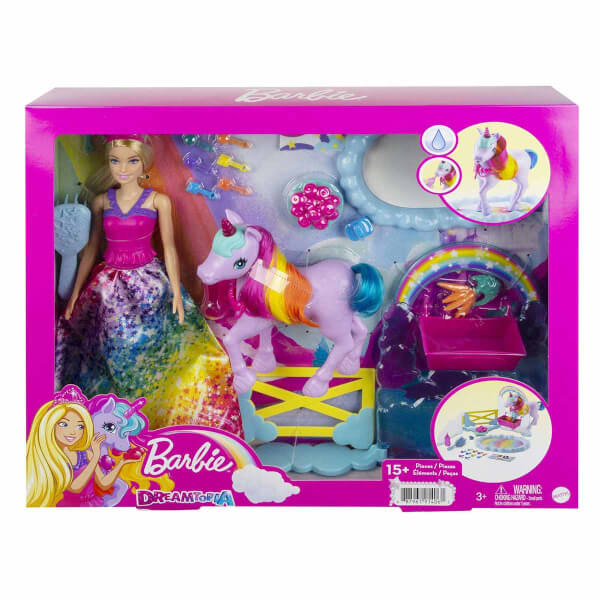 Barbie Dreamtopia Bebek ve Tek Boynuzlu At GTG01