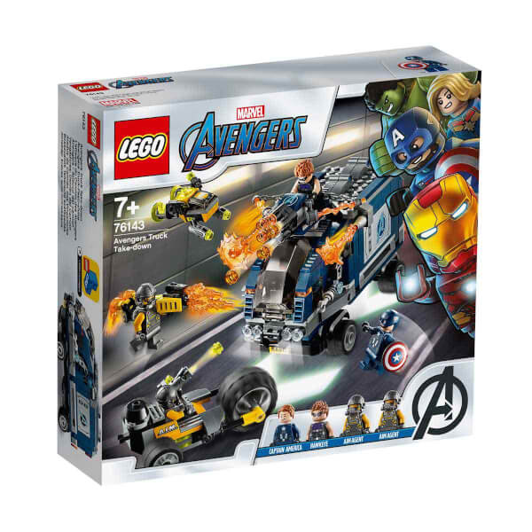 LEGO Marvel Avengers Movie 4 Avengers Kamyon Saldırısı 76143