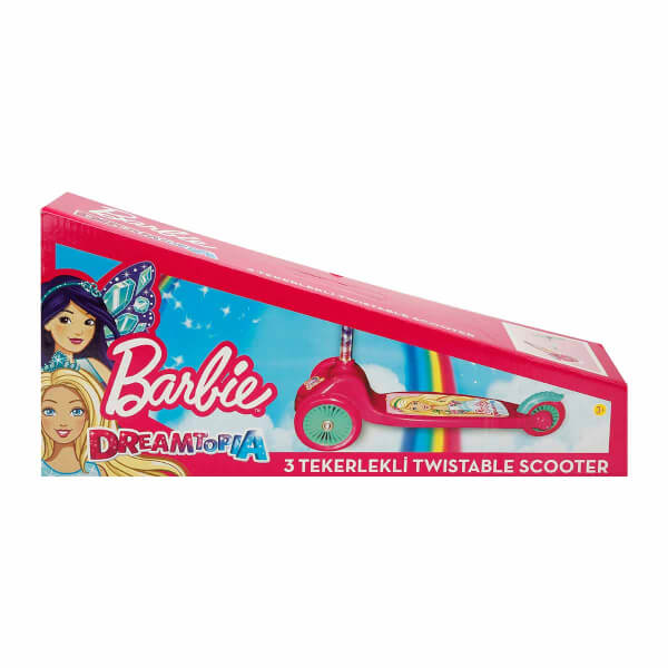 Barbie 3 Tekerlekli Twist Scooter