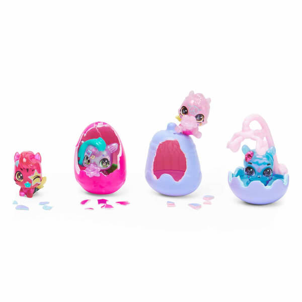 Hatchimals CollEGGtibles Pırıltılı Bebekler 4'lü Paket