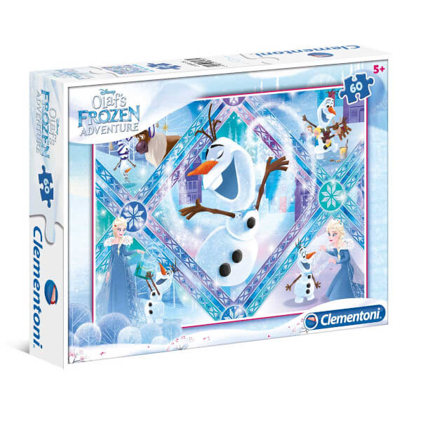 60 Parça Puzzle : Frozen Olaf Adventure
