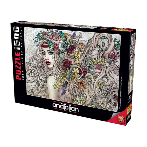 1500 Parça Puzzle : Çiçeklerin Gücü