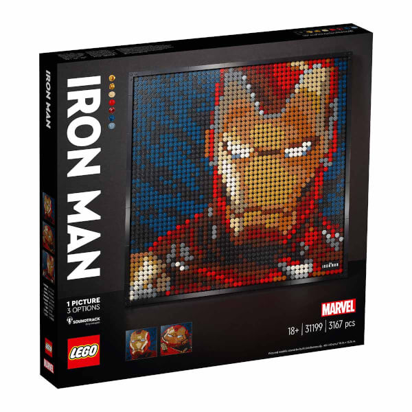 LEGO Art Marvel Stüdyoları Iron Man 31199