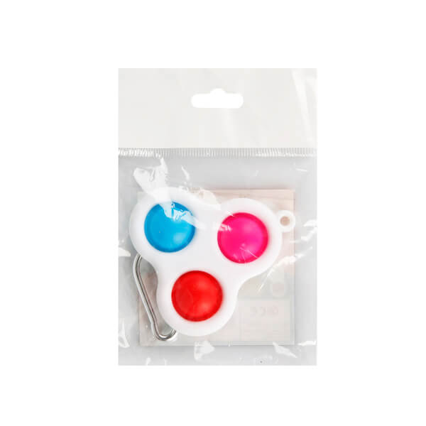 Push Pop Bubble Pop It Duyusal Oyuncak Özel Pop Stres Anahtarlık 3’lü