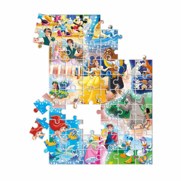 60 Parça Puzzle : Disney Multiproperty