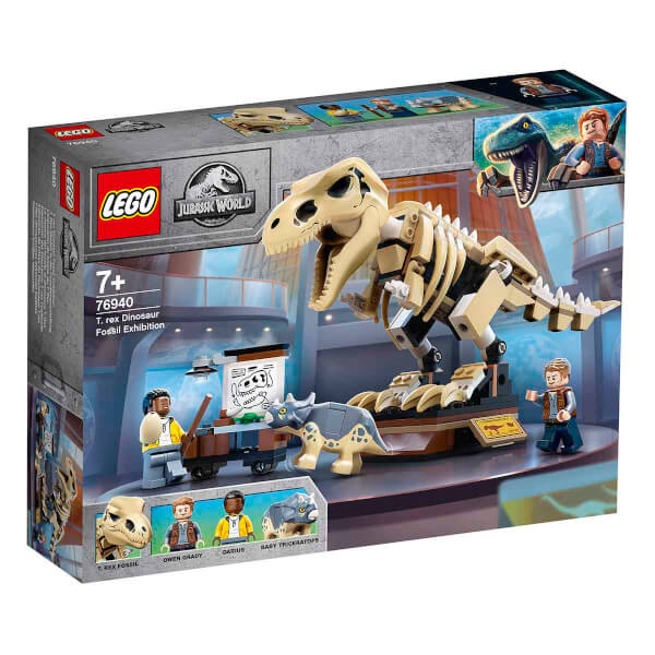 LEGO Jurassic World T.Rex Dinozor Fosili Sergisi 76940