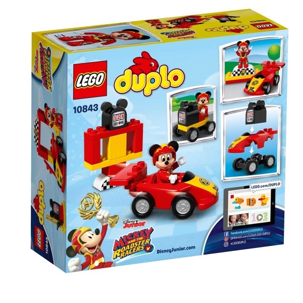LEGO DUPLO Yarışçı Mickey 10843