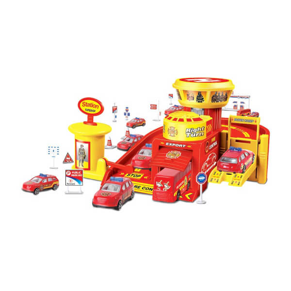 Maxx Wheels 3 Araçlı Garaj Seti 
