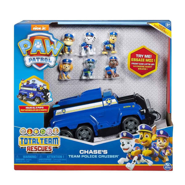 Paw Patrol Ekibi Chase'in Polis Aracı