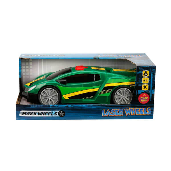 Maxx Wheels Sesli ve Işıklı Laser Wheels Araba 22 cm.