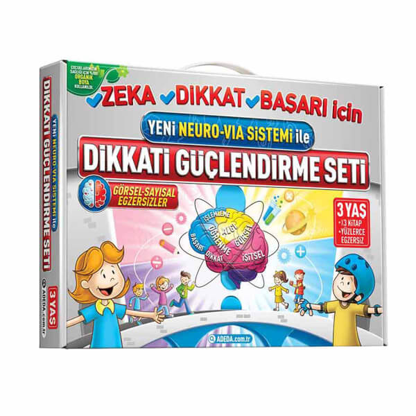 Neuro Via Sistemi ile Dikkati Güçlendirme Seti: 3 Yaş