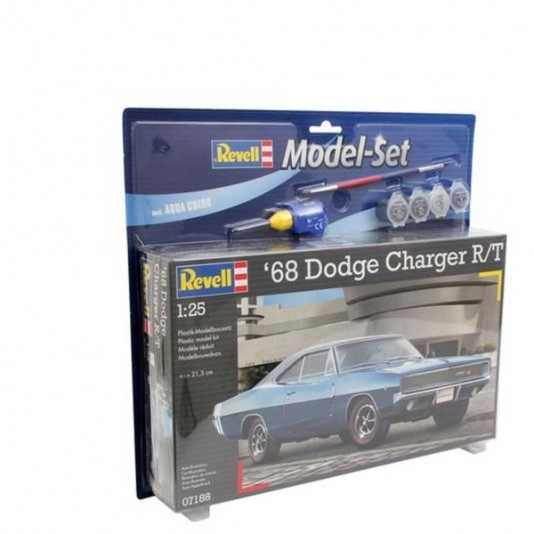 Revell 1:25 1968 Dodge Charger Model Set Araba 