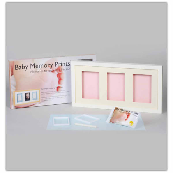 Baby Memory Prints Beyaz 3'lü Duvar Çerçevesi