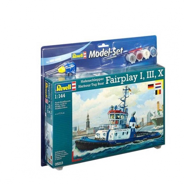 Revell 1:144 Harbour Tug Model Set Gemi 