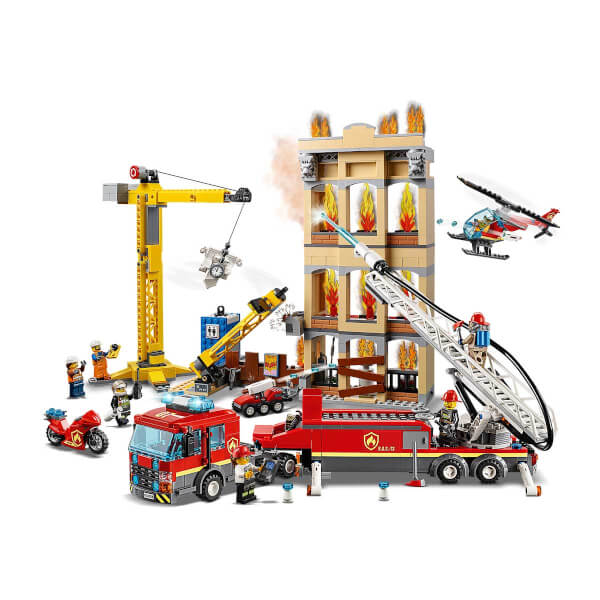 Lego City Fire Sehir Merkezi Itfaiyesi 60216 Toyzz Shop