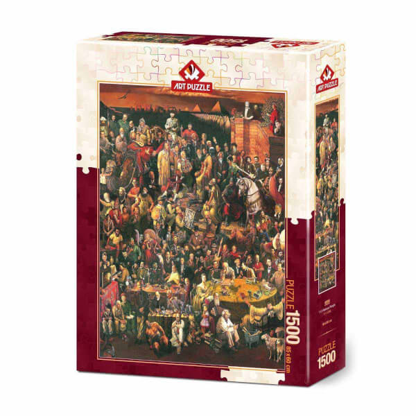 1500 Parça Puzzle : 113 Ünlü
