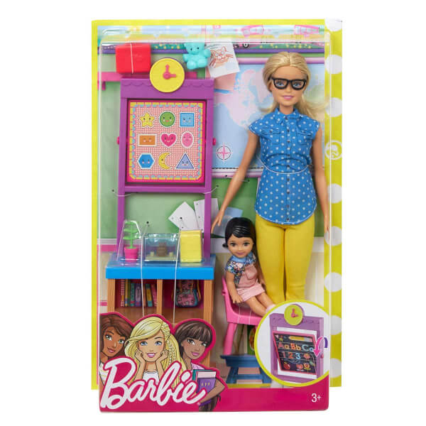 Barbie Sınıf Öğretmeni Oyun Seti FJB29