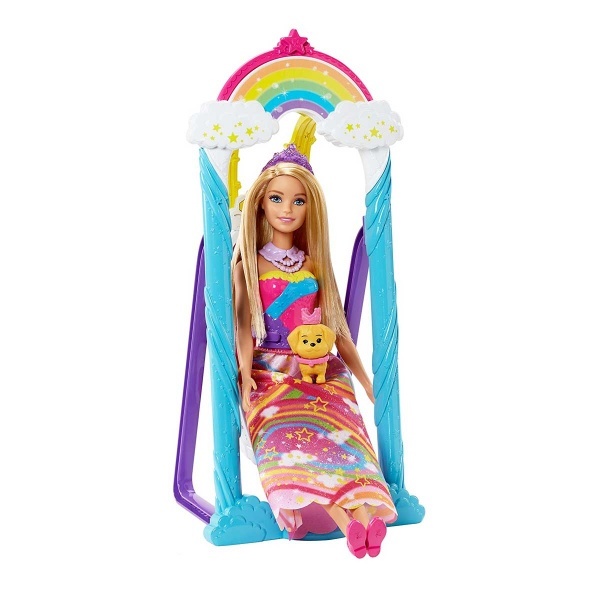 Barbie Dreamtopia Gökkuşağı Prensesi Ve Salıncağı FJD06