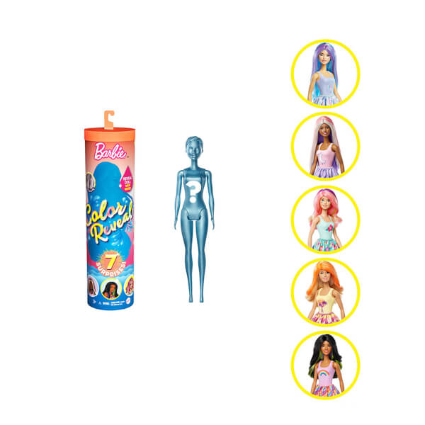 Barbie Color Reveal Renk Değiştiren Sürpriz Bebekler S3
