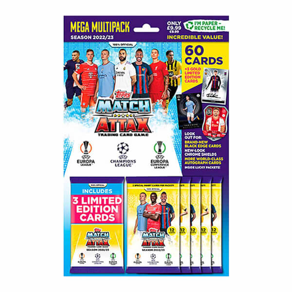 UEFA Şampiyonlar Ligi 22/23 Sezonu Match Attax-Ekonomik Multipaket