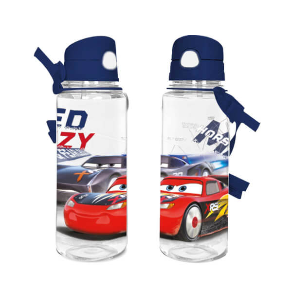 Cars Şeffaf Matara 500 ml. 44129