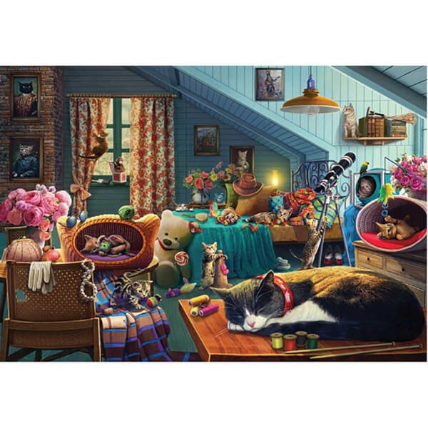 260 Parça Puzzle : Oyun Odası