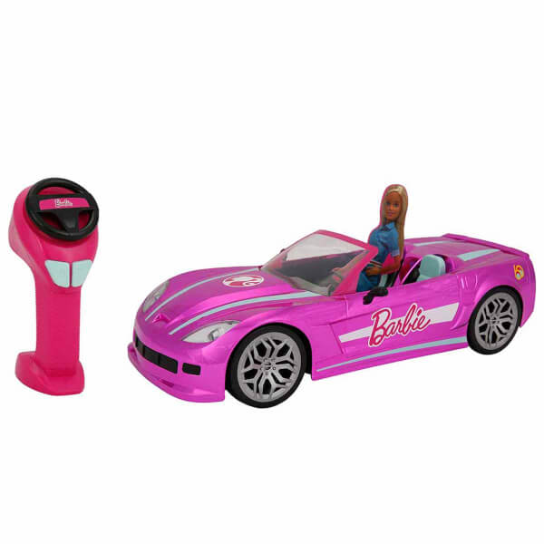 Barbie'nin Uzaktan Kumandalı Rüya Arabası 42 cm.