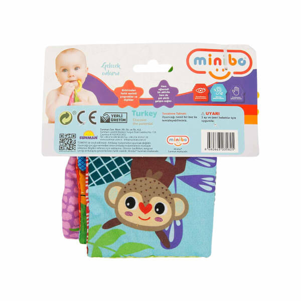 Minibo Benim İlk Hayvanlarım Aktivite Kitabı