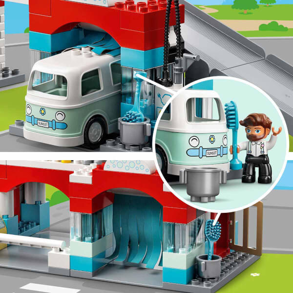 LEGO DUPLO Town Otopark ve Oto Yıkama 10948