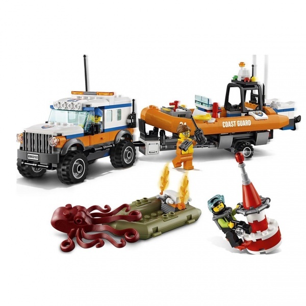 LEGO City 4 x 4 Müdahale Birimi 60165
