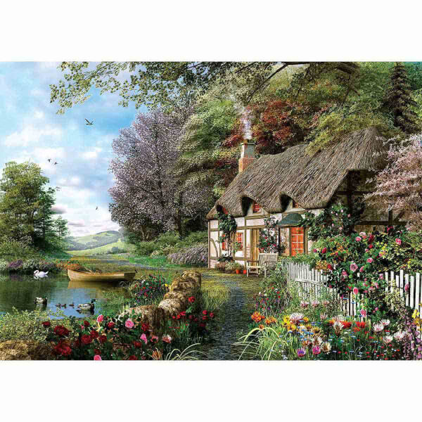 3000 Parça Puzzle: Şehirden Uzakta