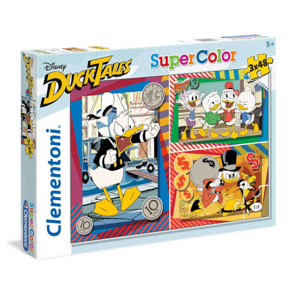 3x48 Parça Puzzle : Duck Tales  