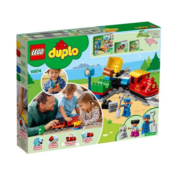 LEGO DUPLO Town Buharlı Tren 10874