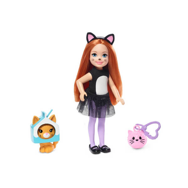 Barbie Kostümlü Chelsea ve Hayvancığı Oyun Setleri GHV69
