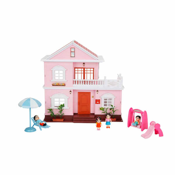 Işıklı 2 Katlı Villa Oyun Seti 