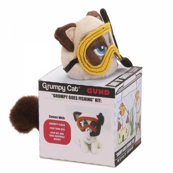 Grump Grumpy Goes Fishing Peluş 