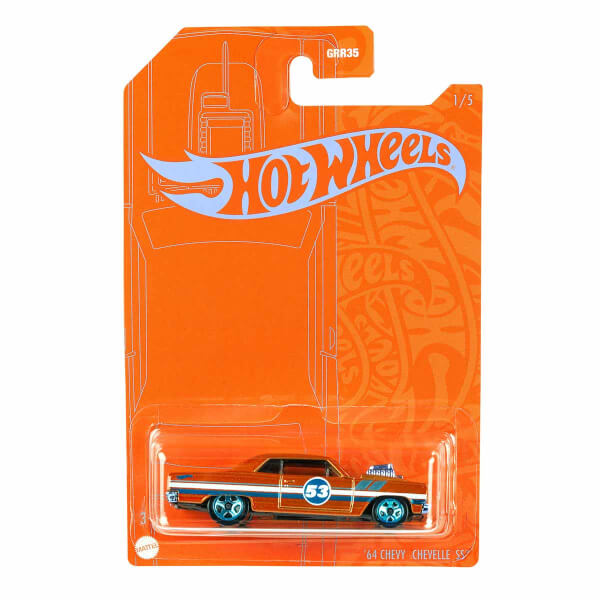 Hot Wheels Mavi ve Parlak Arabalar GRR35