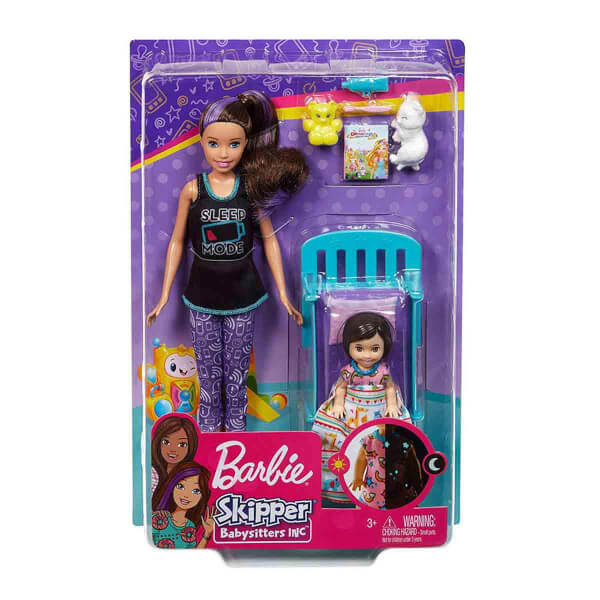 Barbie Bebek Bakıcılığı Oyun Seti FHY97