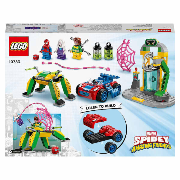 LEGO Marvel Spidey ve İnanılmaz Arkadaşları Örümcek Adam Doktor Oktopus’un Laboratuvarında 10783