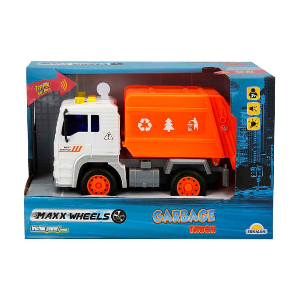 Maxx Wheels Sesli ve Işıklı Çevre Araçları 20 cm.