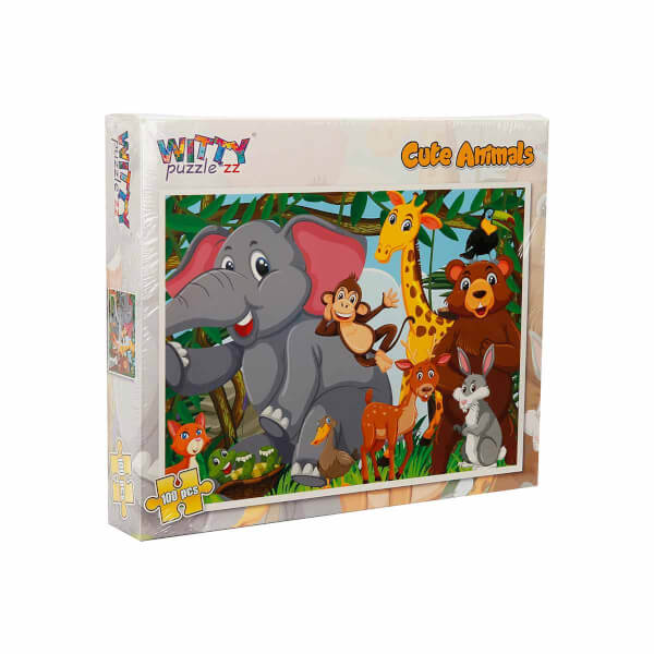 100 Parça Puzzle: Hayvanlar Alemi