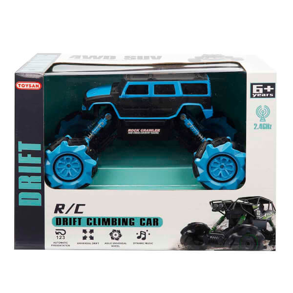 1:16 Rock Crawler Drift Sesli USB Şarjlı Uzaktan Kumandalı Araba 27 cm.