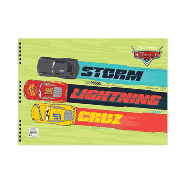 Cars Resim Defteri 25 x 35 cm.