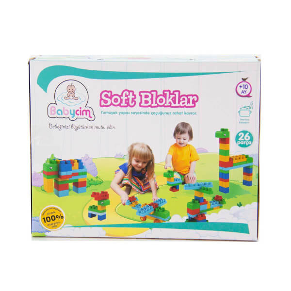 Babycim Soft Bloklar 26 Parça