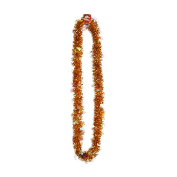 Yılbaşı Simli Garland Yıldız/Kalp Figürlü